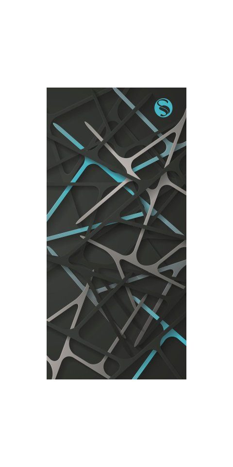 Stark Soul® Multifunktionstuch Neckwarmer Multifunktionstuch Abstract, mit Motivdruck