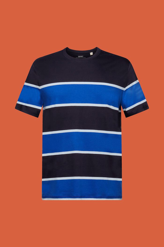 Gestreiftes T-Shirt, 100 % Baumwolle