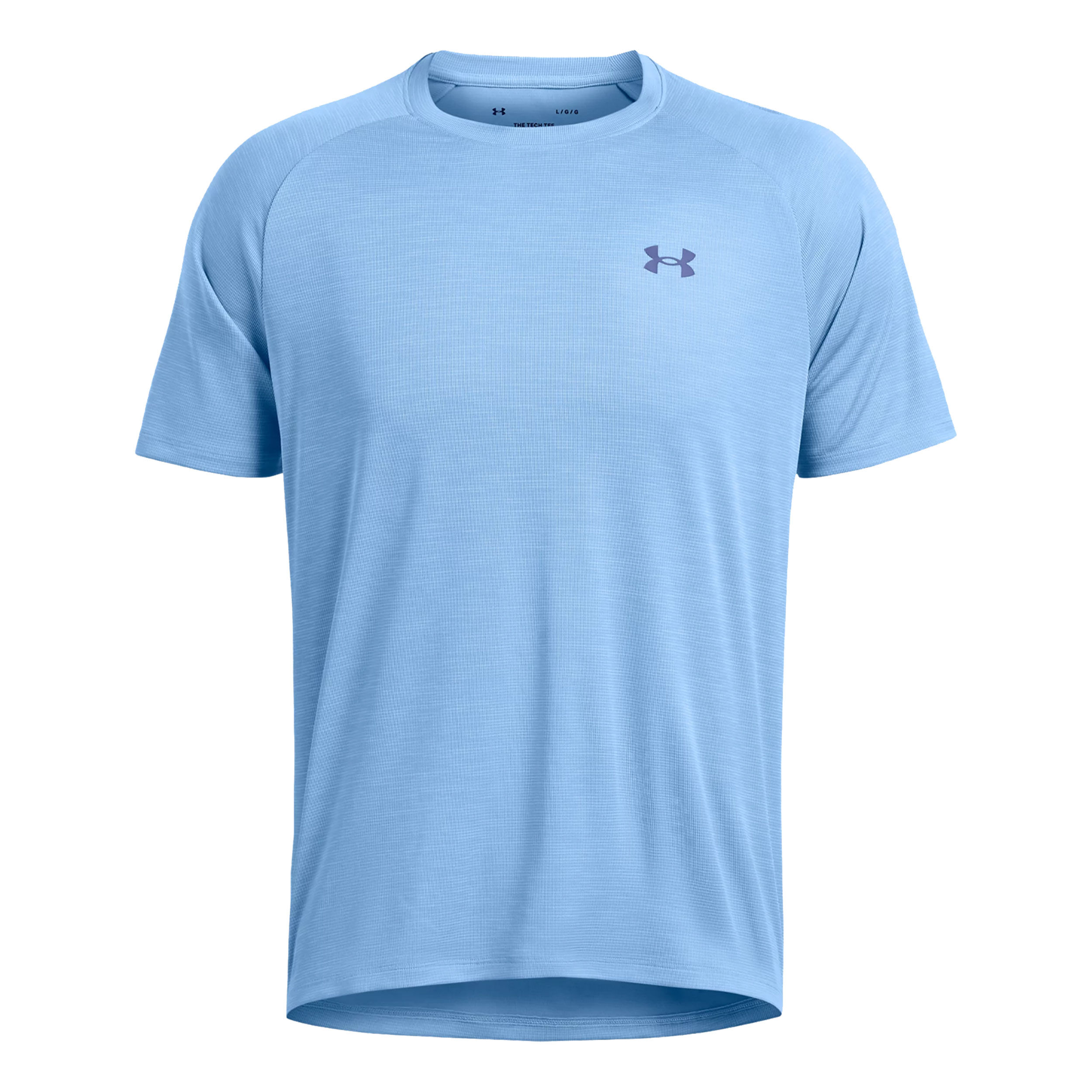 Tech Textured T-Shirt Herren - Blau