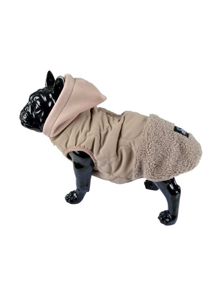 dynamic24 Hunde Mantel Winterjacke Hundemantel  in Beige günstig kaufen 40