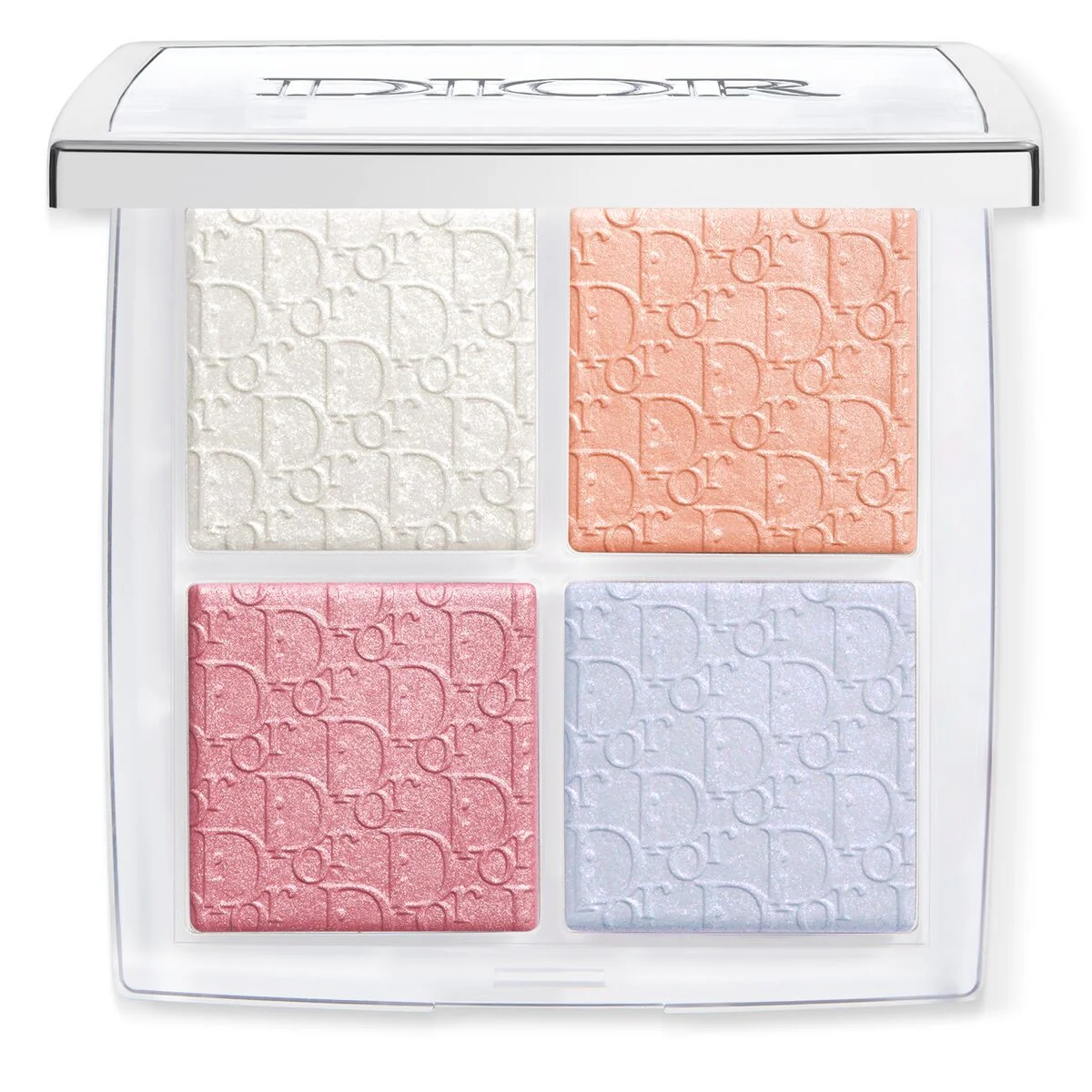 „Dior Backstage Glow“ veido paletė – veido paletė, bronzantai, švytėjimo suteikiantys dažai ir kompaktiški skaistalai