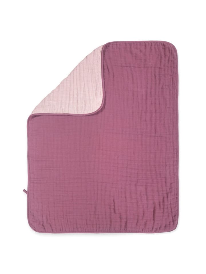 Makian Wende-Kuscheldecke / Babydecke Mull in rosa,lila günstig kaufen onesize