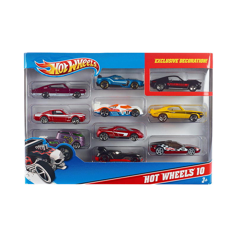 Hot Wheels Biler 10-pk Hot Wheels