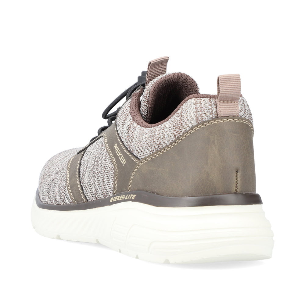 Rieker Herren Slipper silbergrau