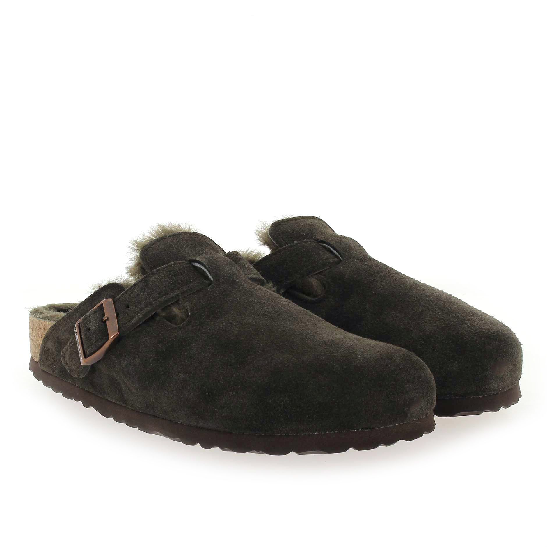 Birkenstock  BOSTON SHERLING - Moka