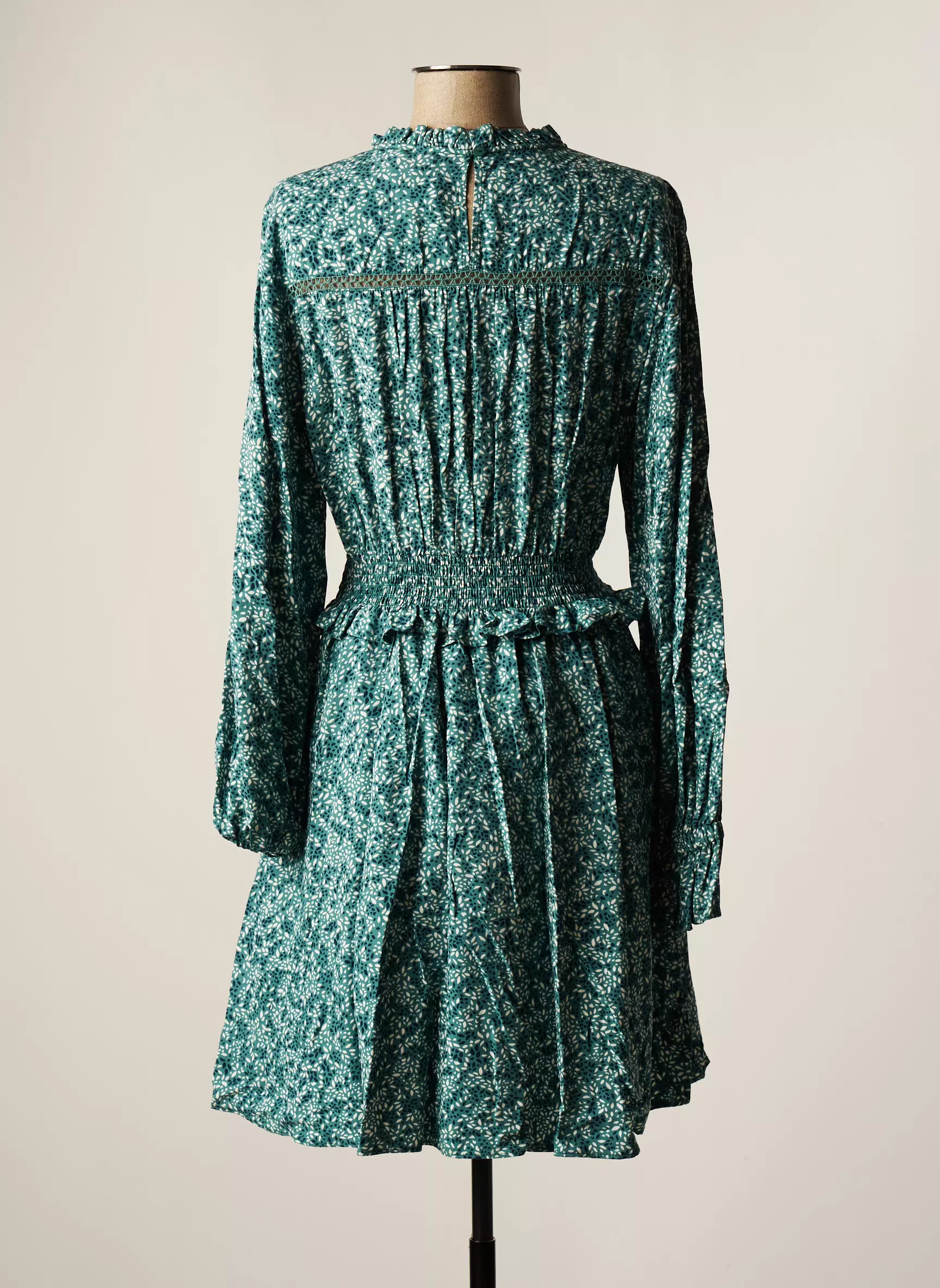 Salsa Robes Mi Longues Femme couleur vert