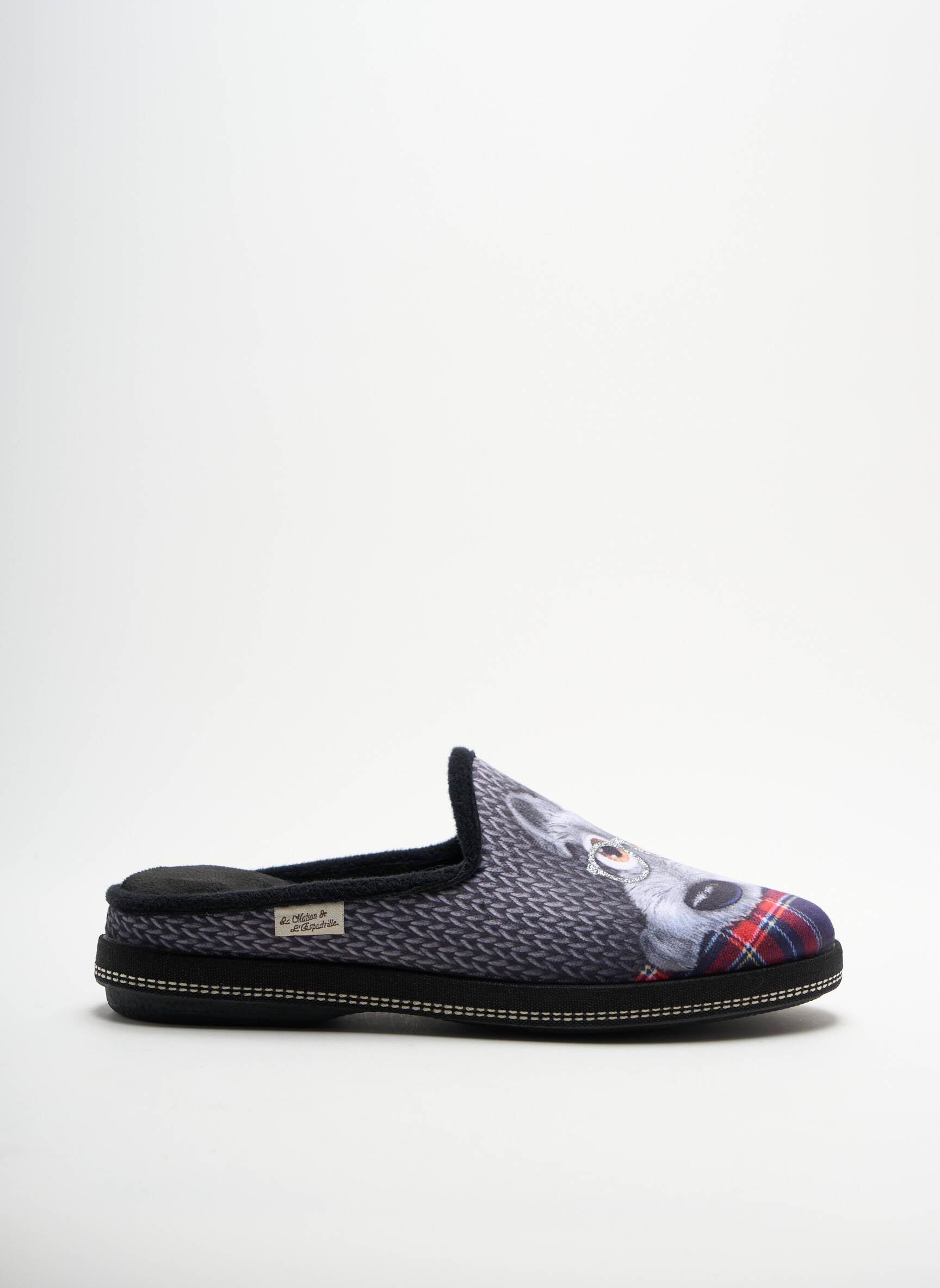 La Maison De L Espadrille Chaussons Femme couleur noir