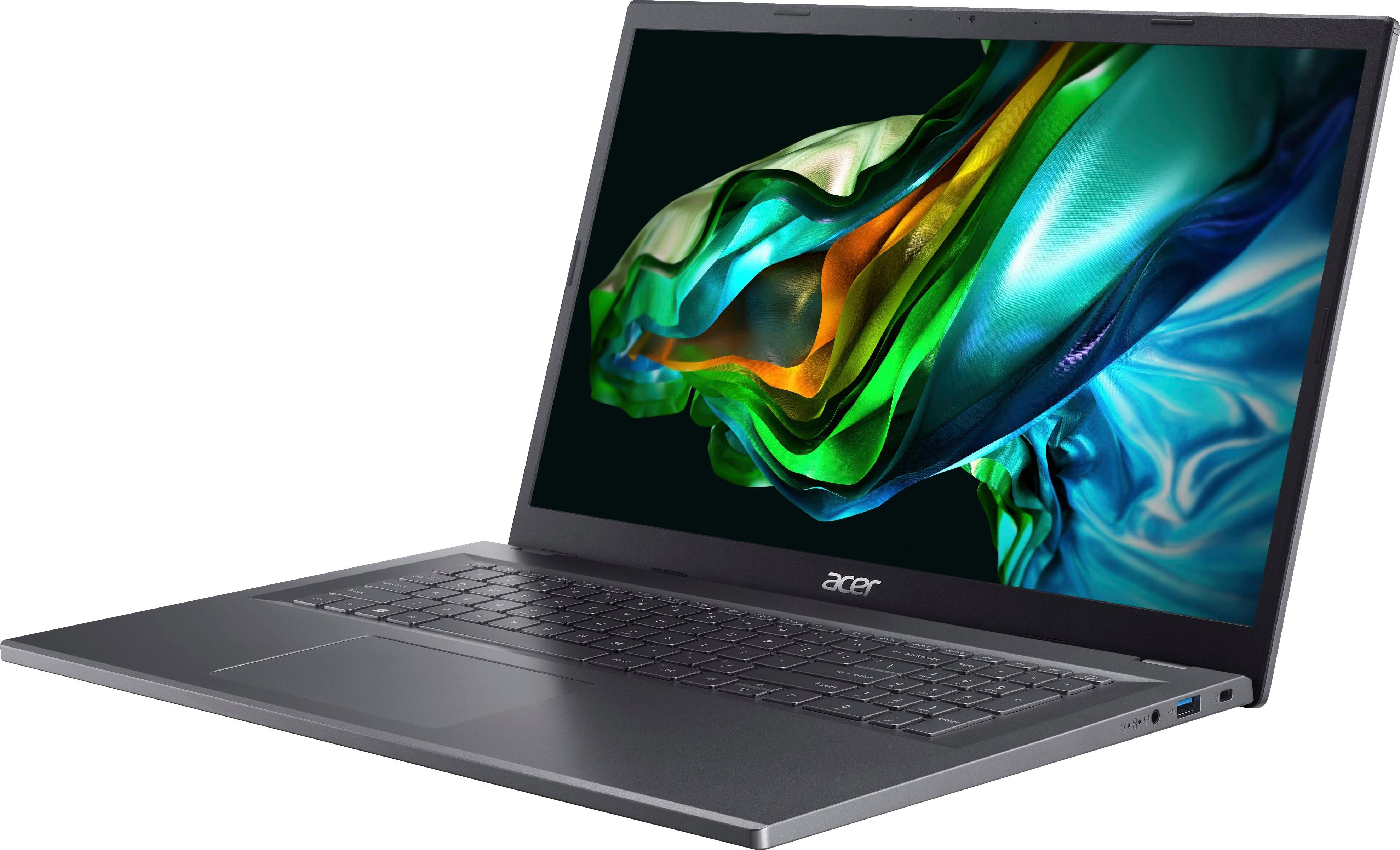 Acer A517-58M-58ER Notebook (43,94 cm/17,3 Zoll, Intel Core i5 1335U, Iris Xe Graphics, 1000 GB SSD)