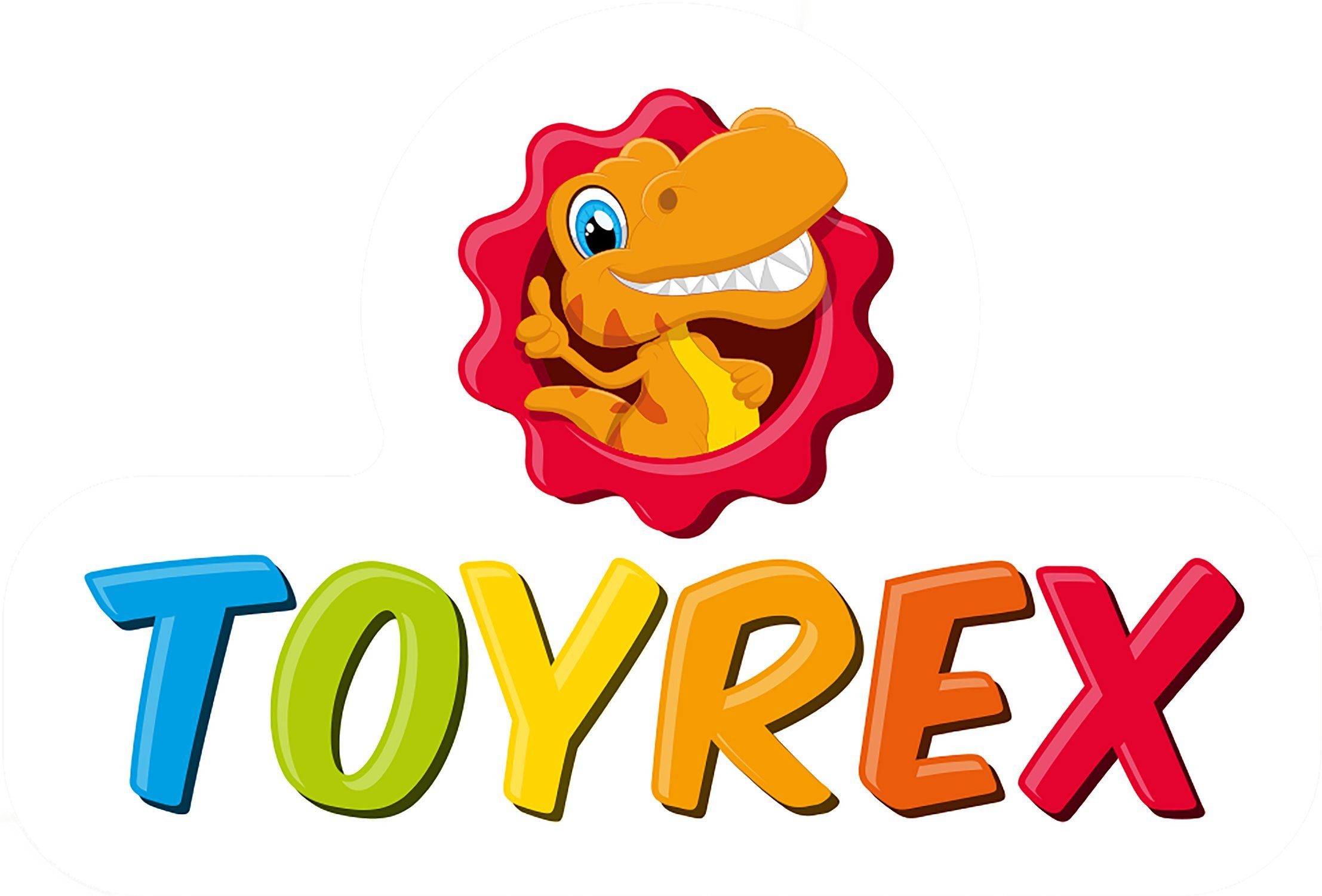 TOYREX Garten-Kindersitzgruppe Kindersitzgruppe Set Frosch-Design, (4er Set), inkl. Sonnenschirm