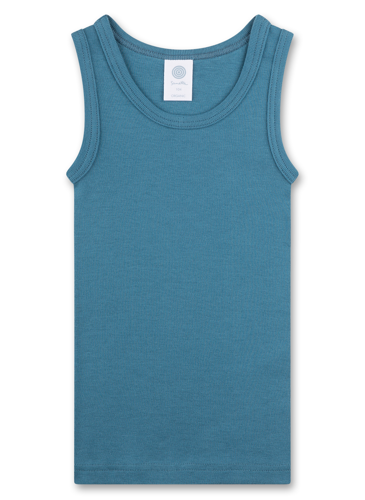 Jungen-Unterhemd (Doppelpack) Blau