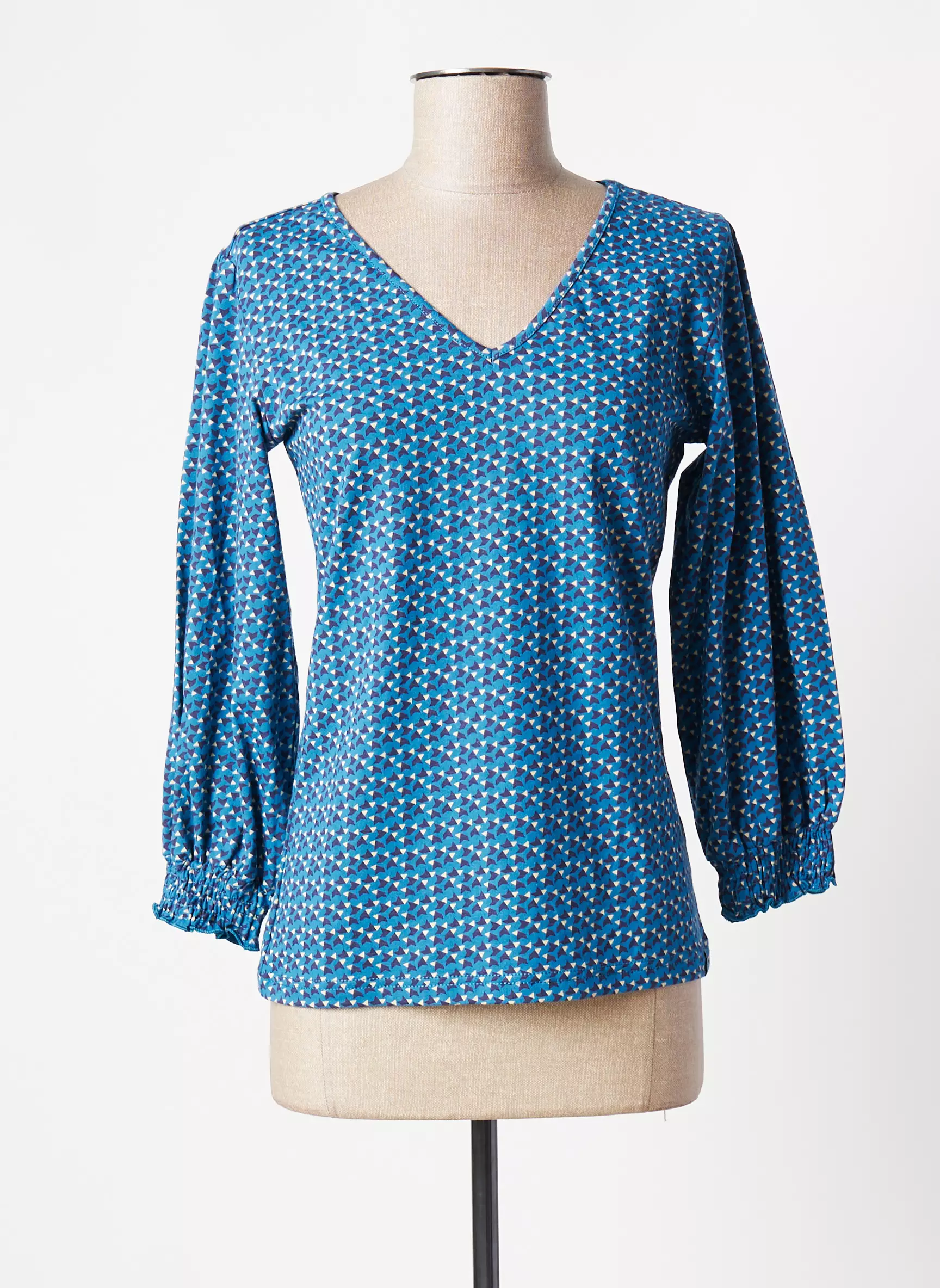Tranquillo Tshirts Femme couleur bleu
