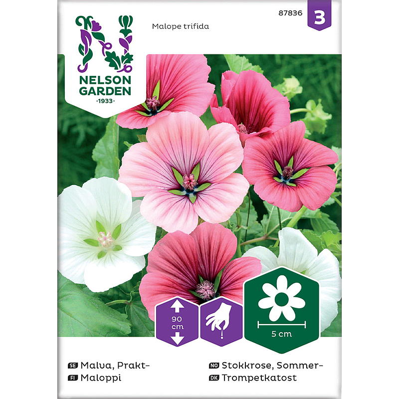 Nelson garden Frø Sommerstokk- rose, blanding