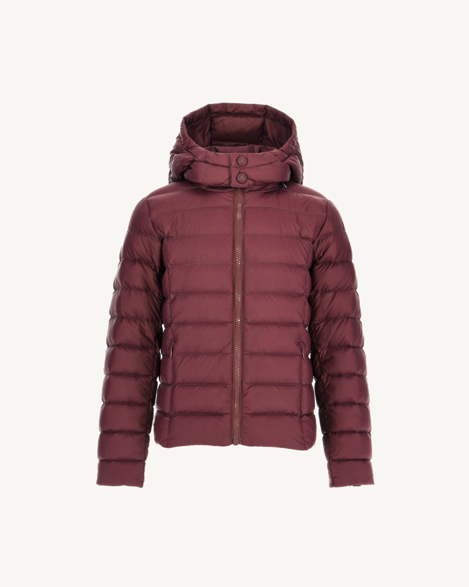 Doudoune à capuche enfant Grand Froid Aubergine Opale 2.0