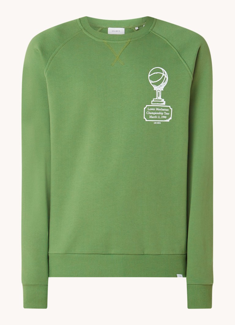 Les Deux Tournament sweater with front and back print