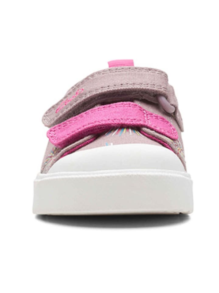 Clarks Sneakers in Rosa günstig kaufen