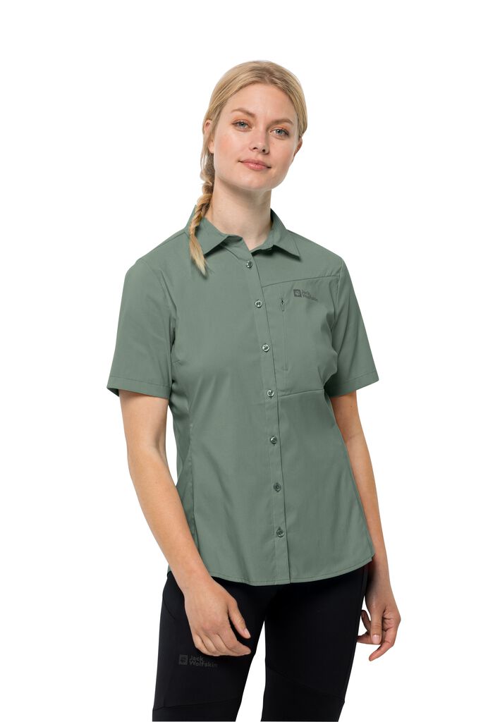 HEIDETAL SHIRT W Kurzwarm Wanderbluse Damen