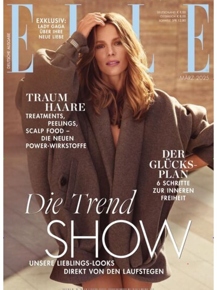 Hubert Burda Media 12 x ELLE Zeitschrift (Gutschein für Jahres Abo) günstig kaufen onesize