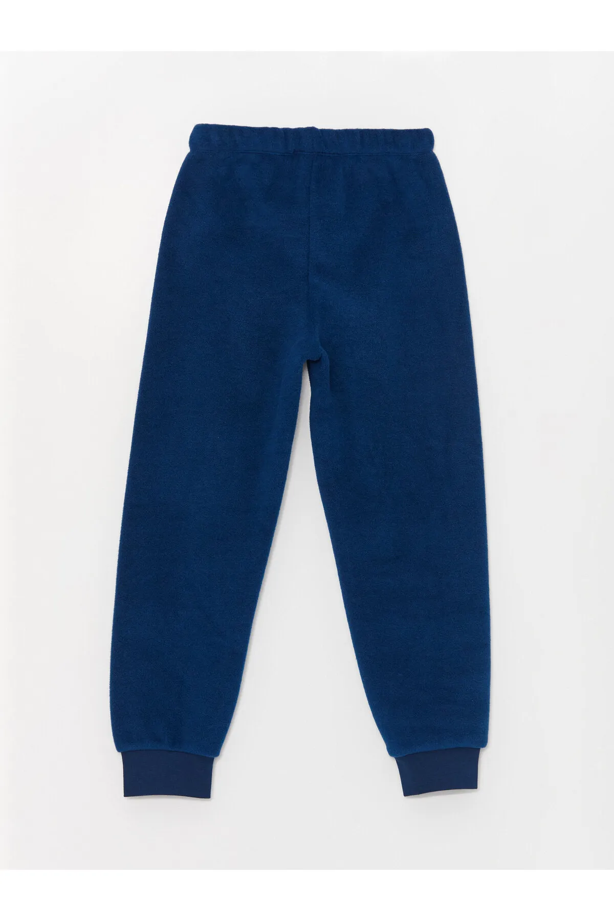 LC Waikiki  Jungen-Pyjama-Set aus Fleece mit Rundhalsausschnitt und Neujahrsmotiv