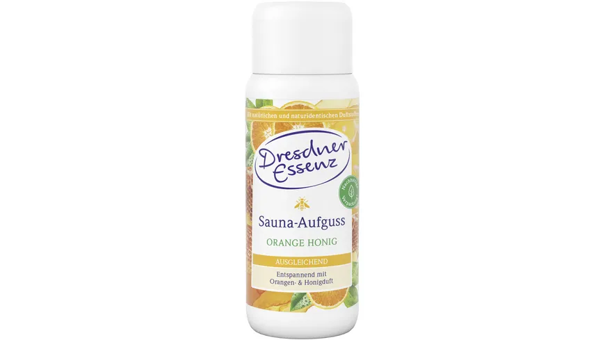 Dresdner Essenz Saunaaufguss Orange Honig 250 ml