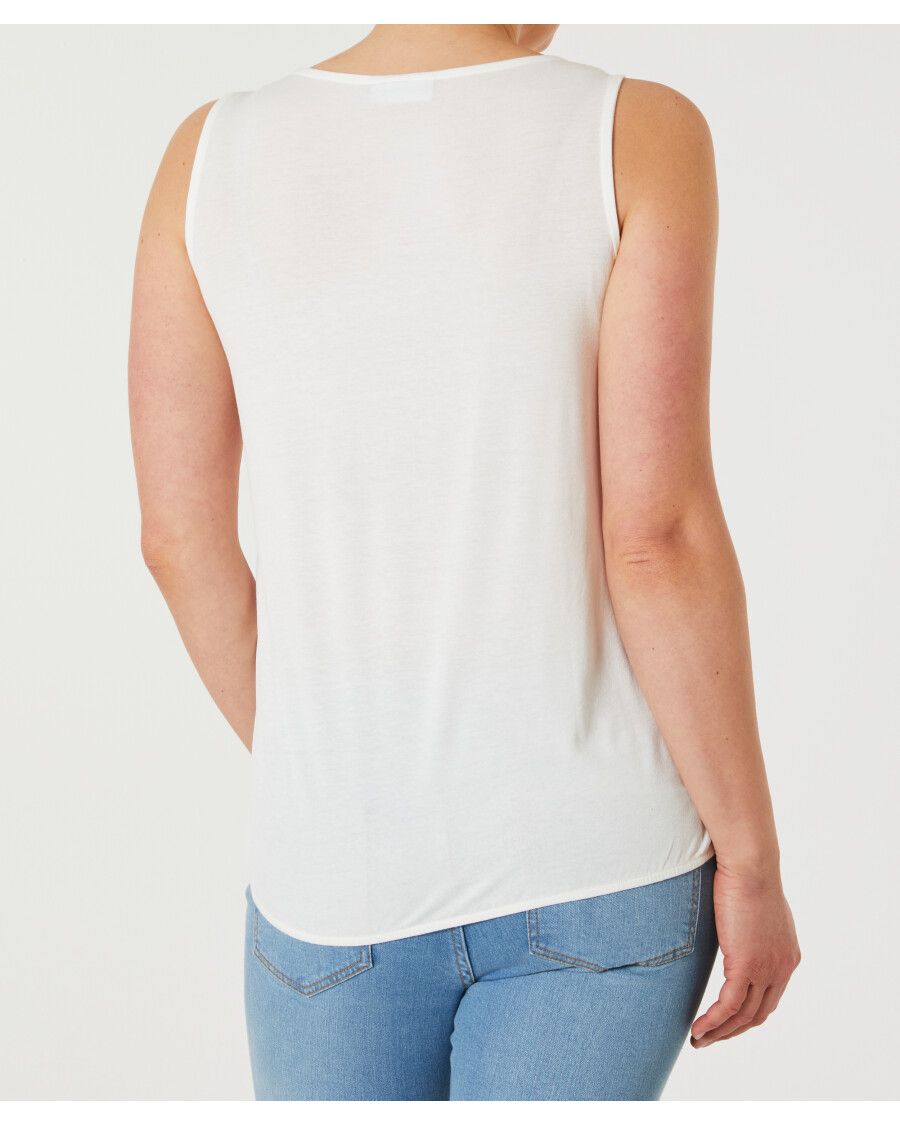 Tanktop in Weiß