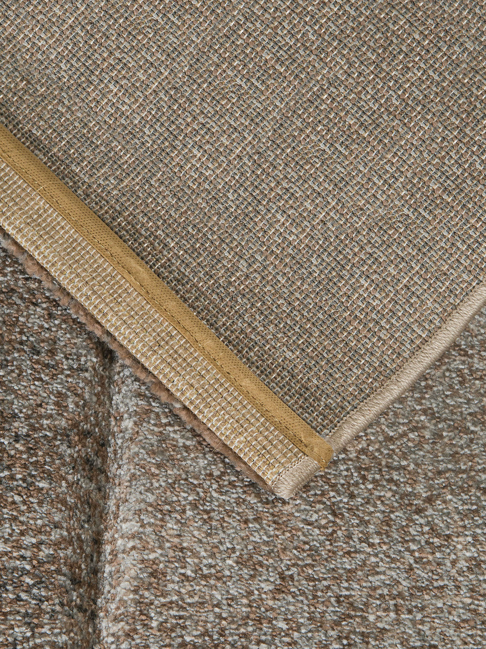 Stampino Moderner Teppich, Braun