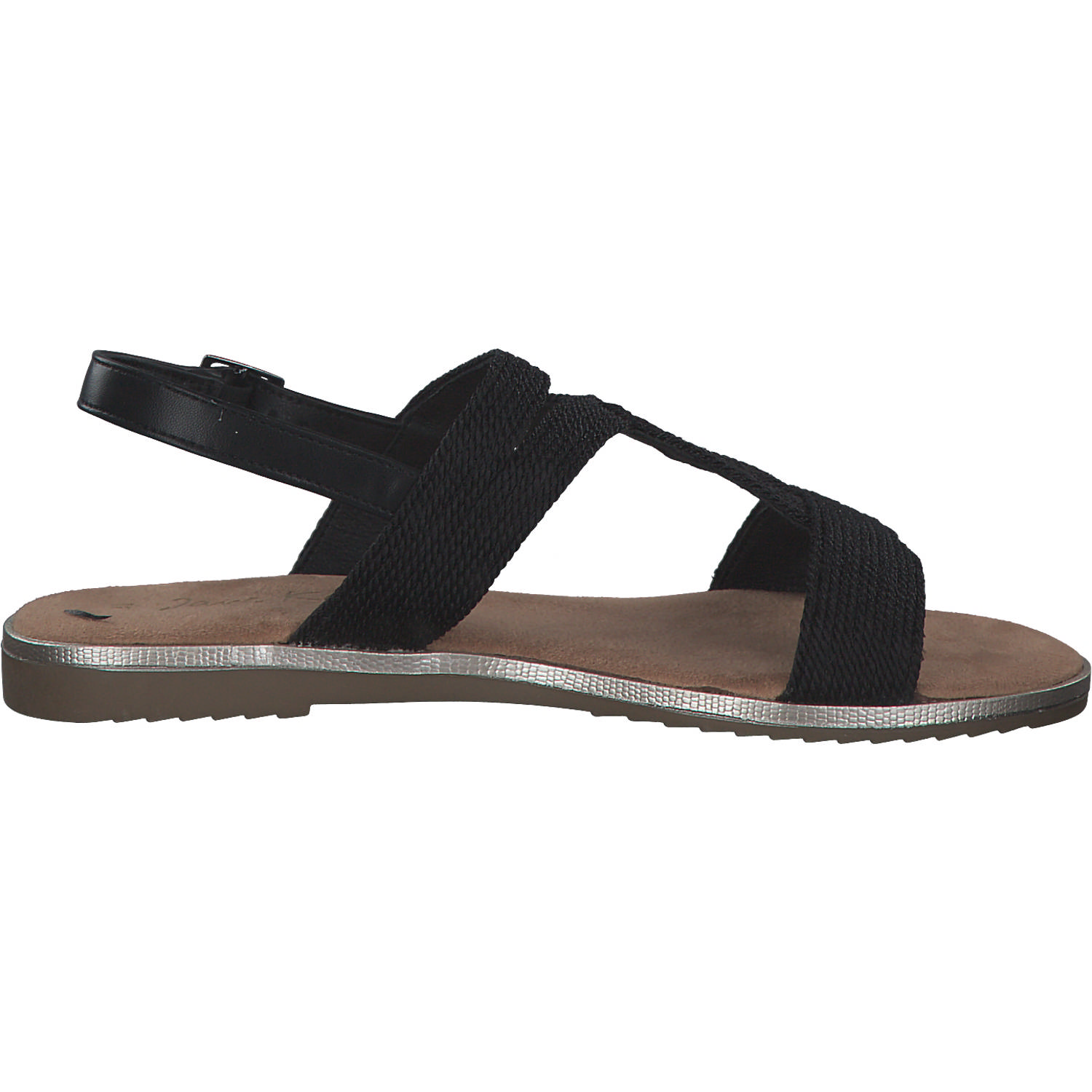 Idana 281536, Klassische Sandalen, Damen, Schwarz