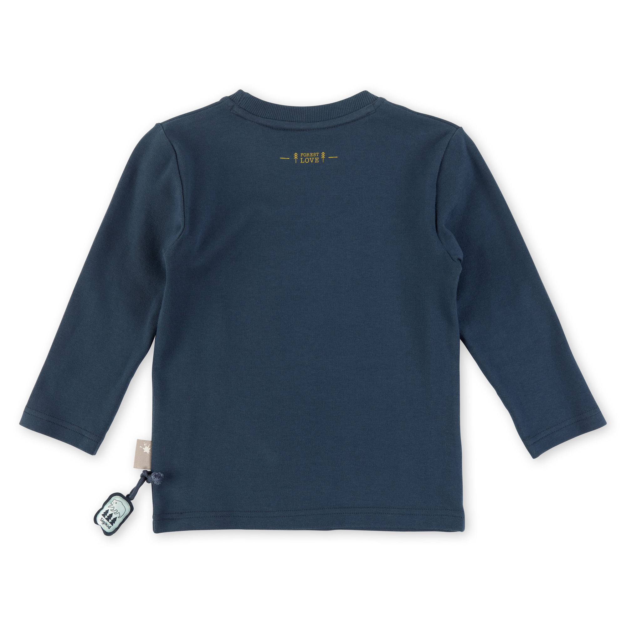 Blaues Langarmshirt Forest Love