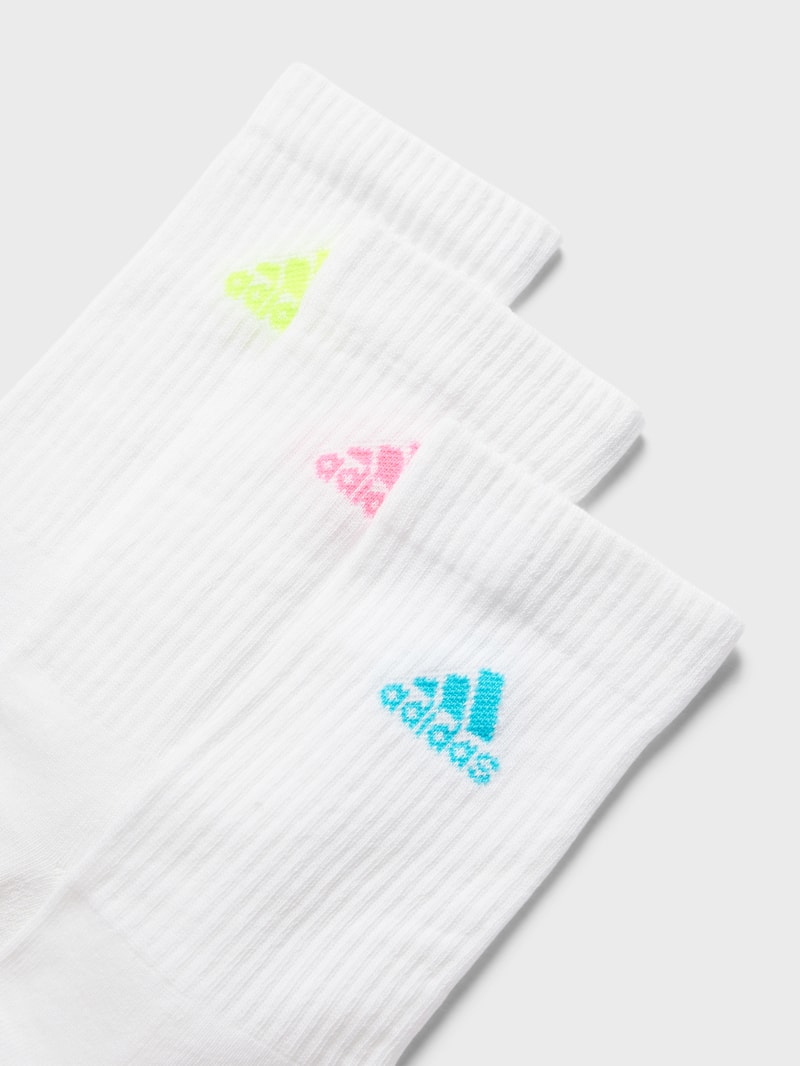 Socken mit Label-Detail im 3er-Pack in rosa