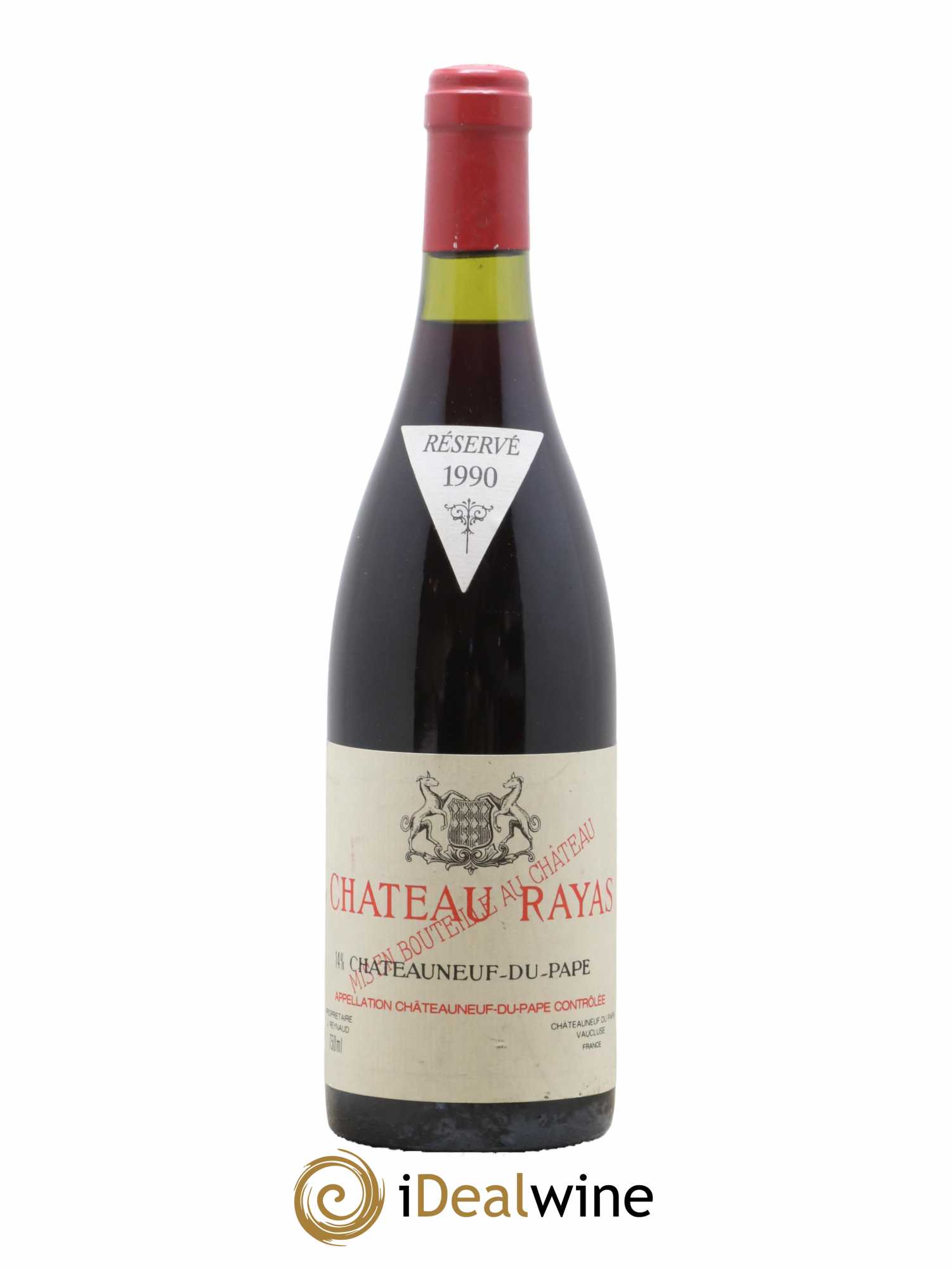 Châteauneuf-du-Pape Château Rayas Emmanuel Reynaud  1990 - Lot de 1 Bouteille