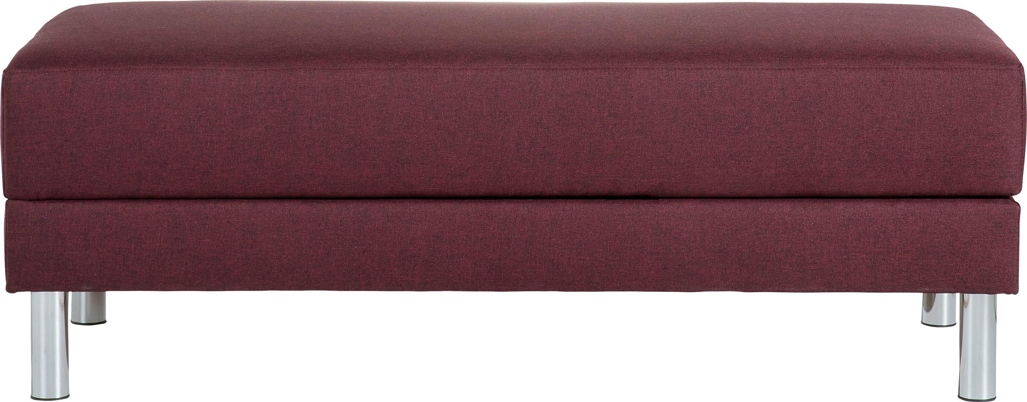 Max Winzer® Schlafsofa Just Fresh, mit Rückenverstellung, inklusive Stauraumhocker