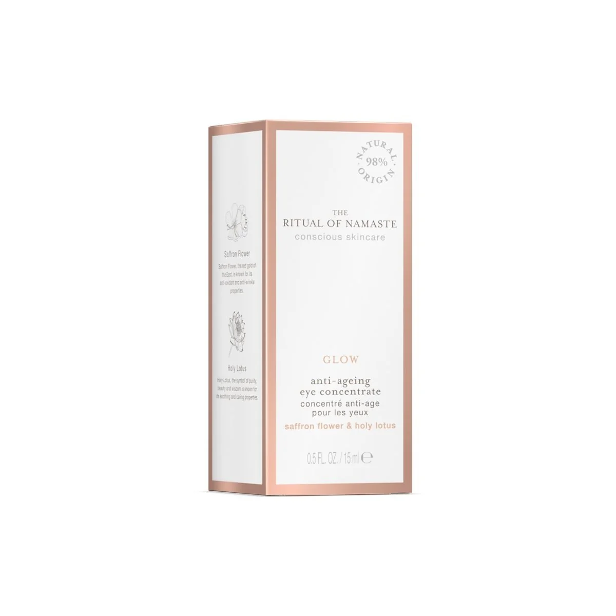 The Ritual of Namaste Glow Concentrado Antienvelhecimento para Olhos - Contorno Antirrugas para os Olhos