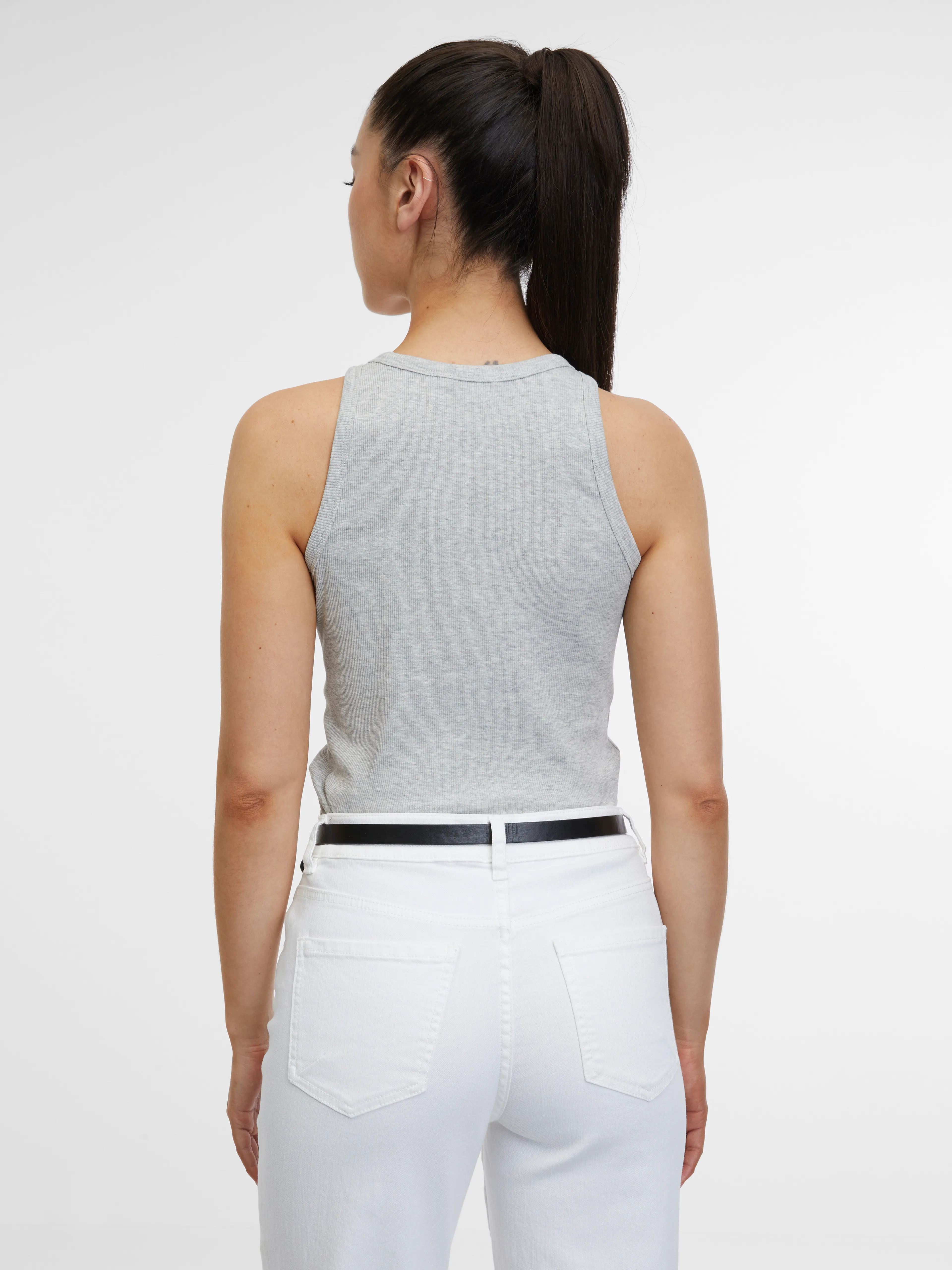 Hellgraues Damen-Tank-Top ORSAY