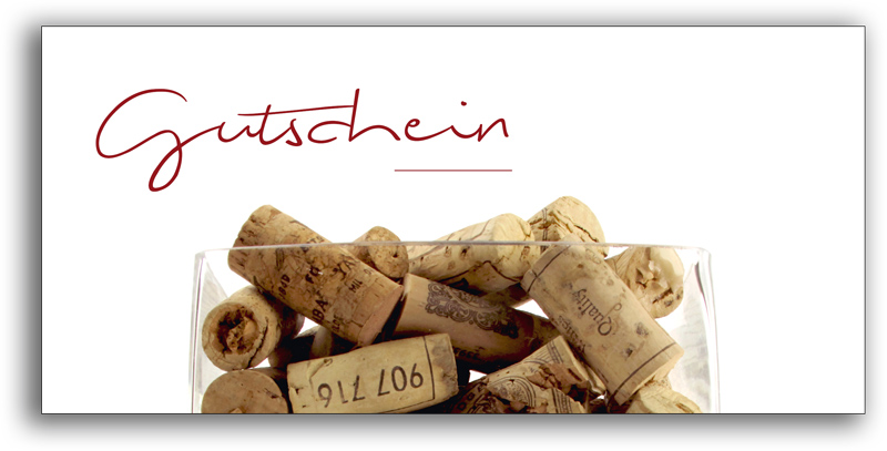 Geschenkgutschein Wein - Wert: 10 Euro