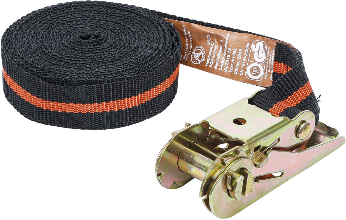 BGS Do It Yourself 3550 Ratchet tension strap 5 mx 25 mm