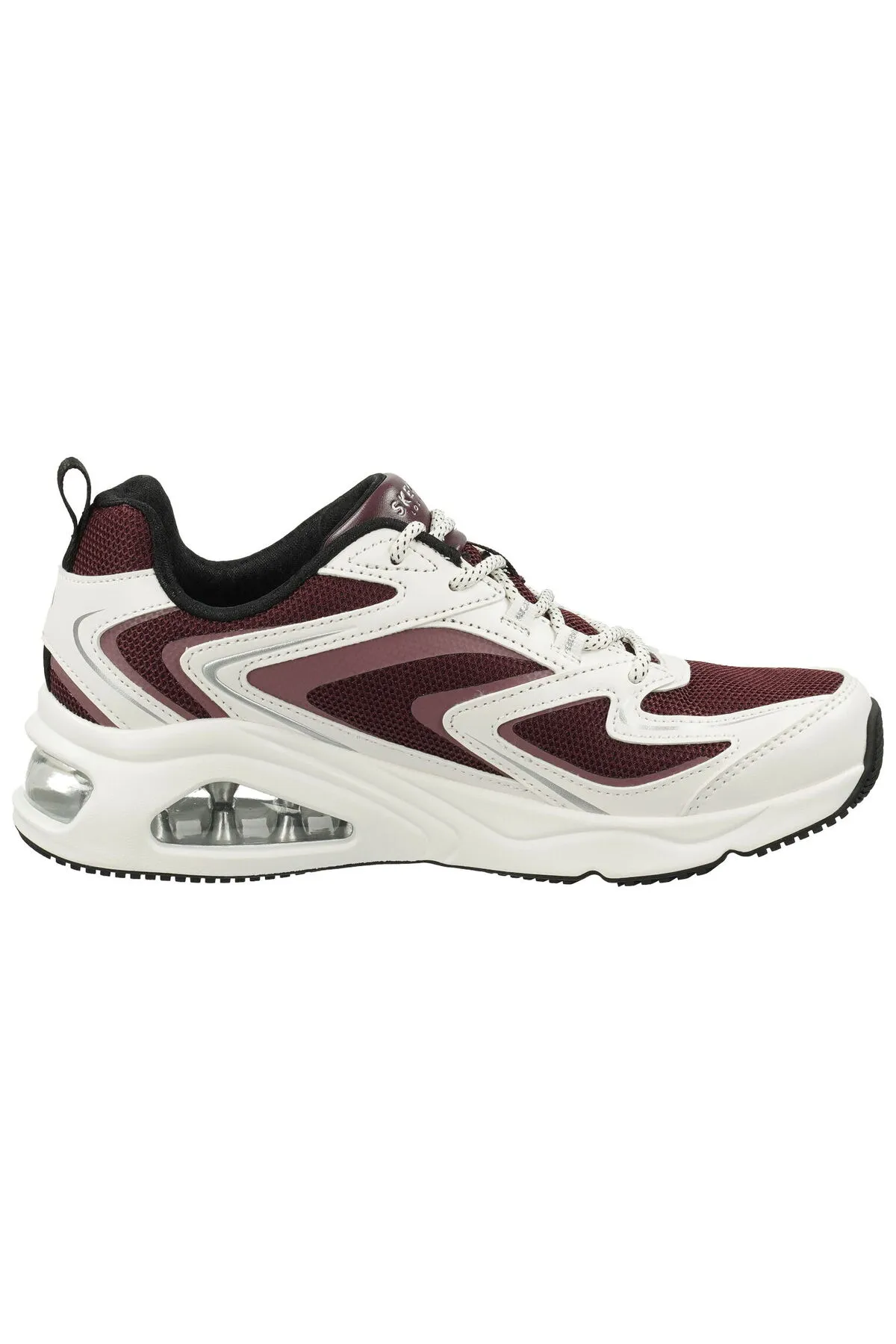 SKECHERS  Sneaker - Weiß - Flacher Absatz