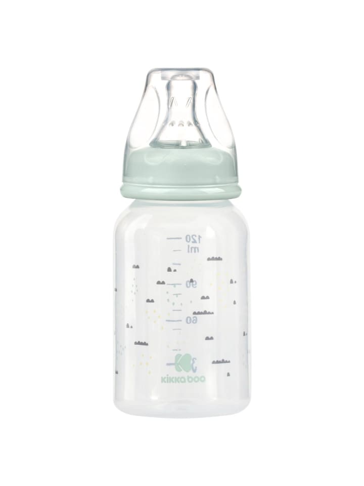 Kikkaboo Babyflasche Savanna 120 ml in grün günstig kaufen onesize