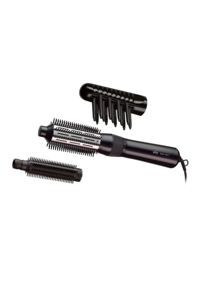Braun Volumizer Satin Hair 3 Big Brush & small Brush in Schwarz günstig kaufen 1 Stück