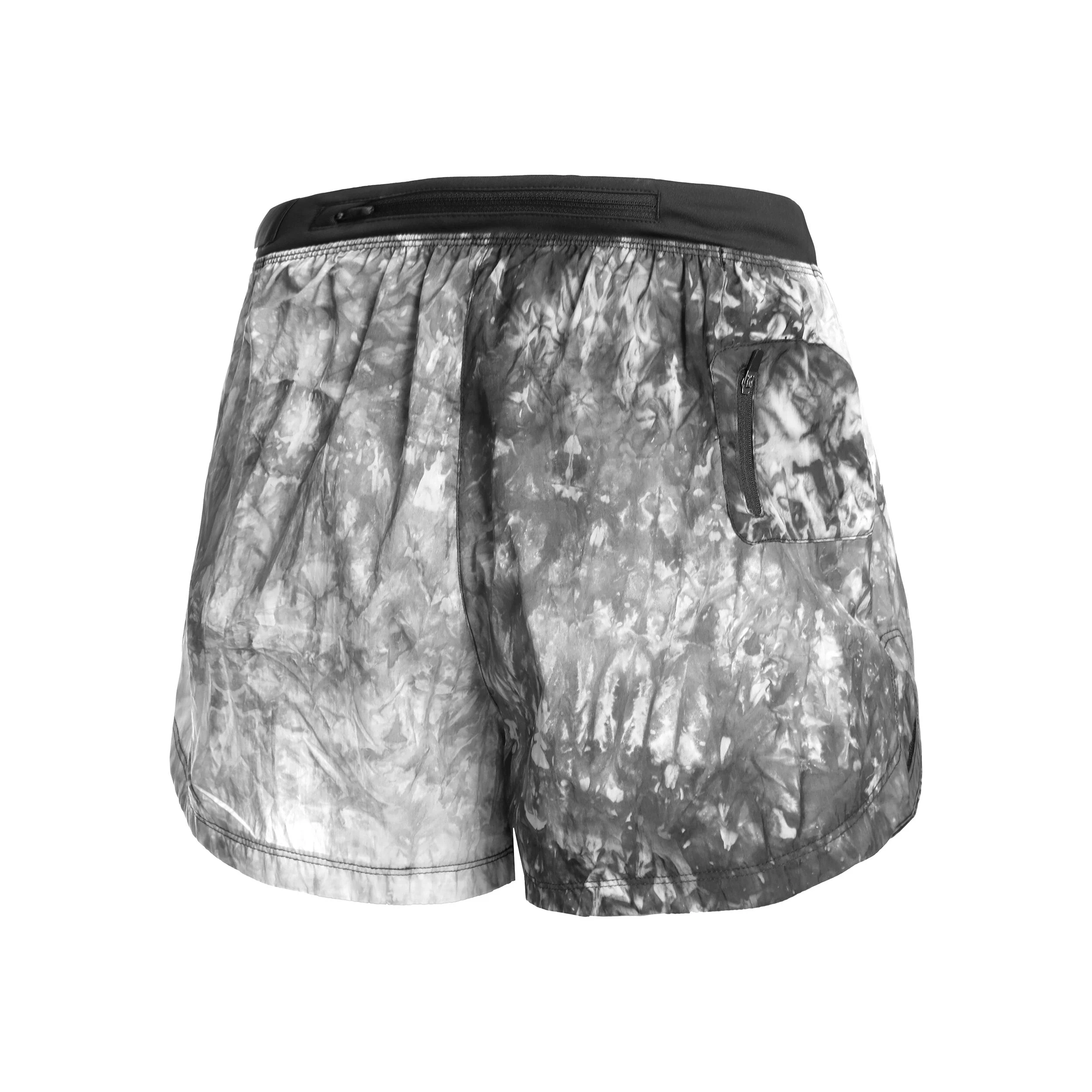 Dri-Fit Trail Mid-Rise 3in Shorts Damen - Schwarz, Grau