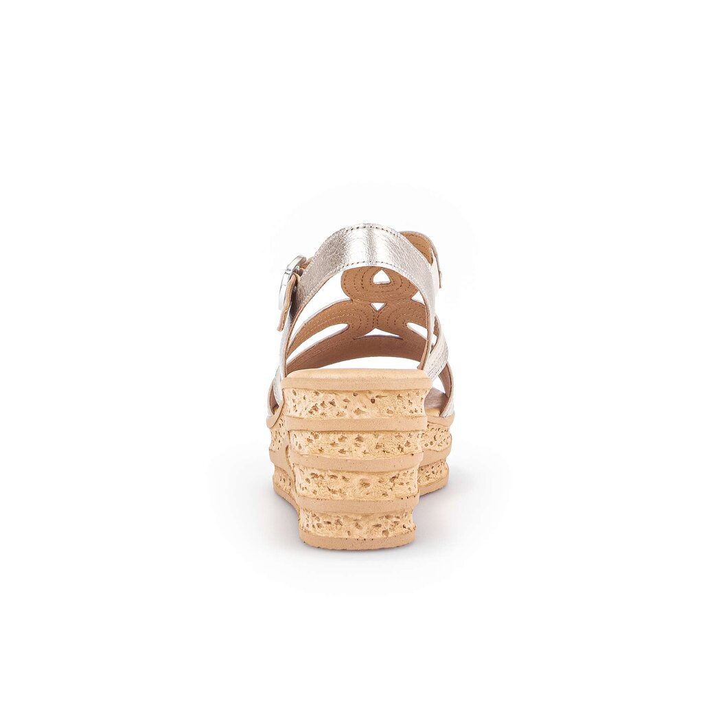 Gabor fashion Keilsandalette gold