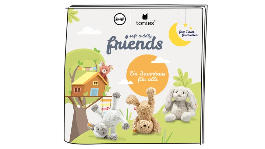 tonies - Hörfigur für die Toniebox: Steiff Soft Cuddly Friends mit Hörspiel: Hoppie Hase