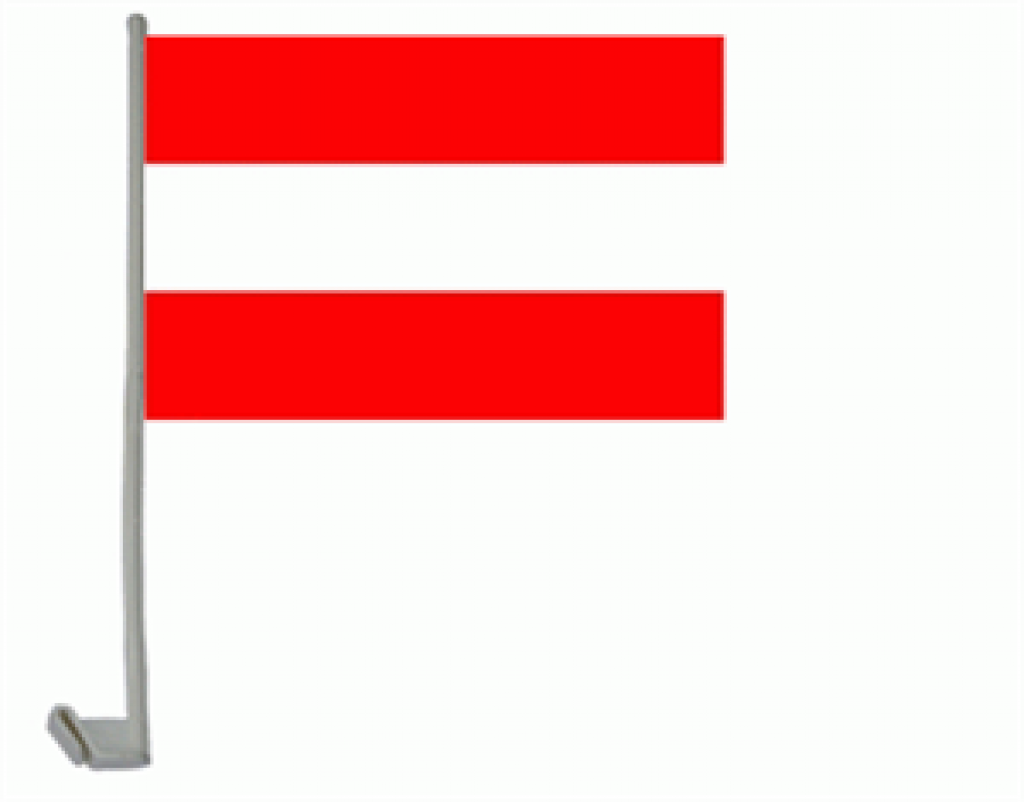 trends4cents Autoflagge Österreich 30 x 40 cm