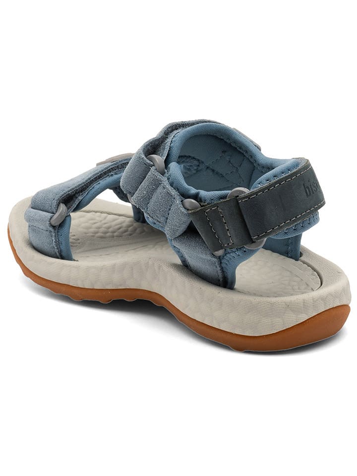 bisgaard Sandalen in Hellblau/ Grau günstig kaufen