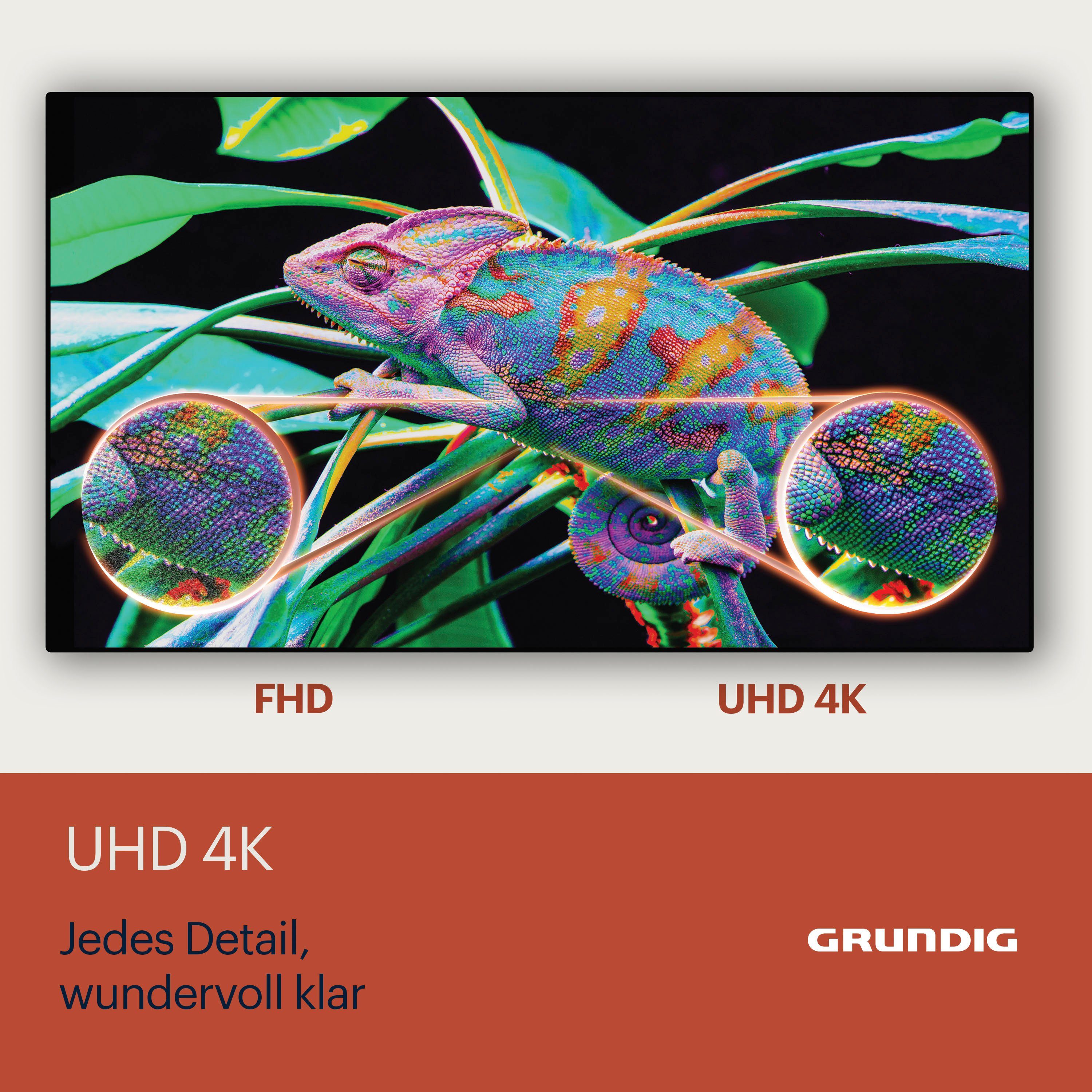 Grundig 43 VOE 73 AU5T00 LED-Fernseher (108 cm/43 Zoll, 4K Ultra HD, Android TV)