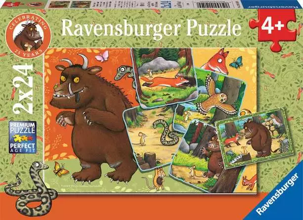 Kinderpuzzle ab 4 Jahren - 25 Jahre Grüffelo! - 24 Teile