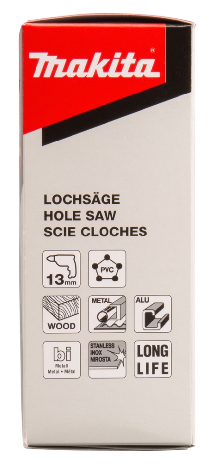 Makita Zubehör P-35081 Lochsäge 105 mm HSS Bimetall Weiß