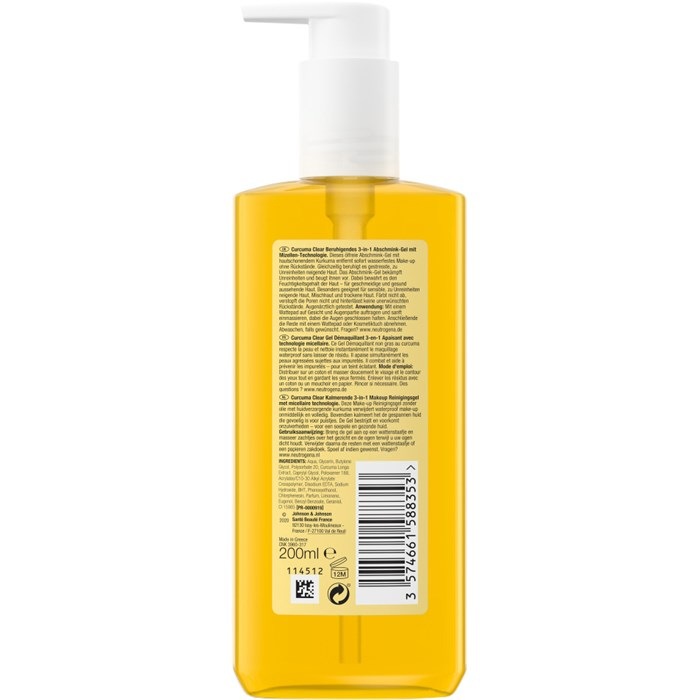 Beruhigendes 3-in-1 Abschmink-Gel