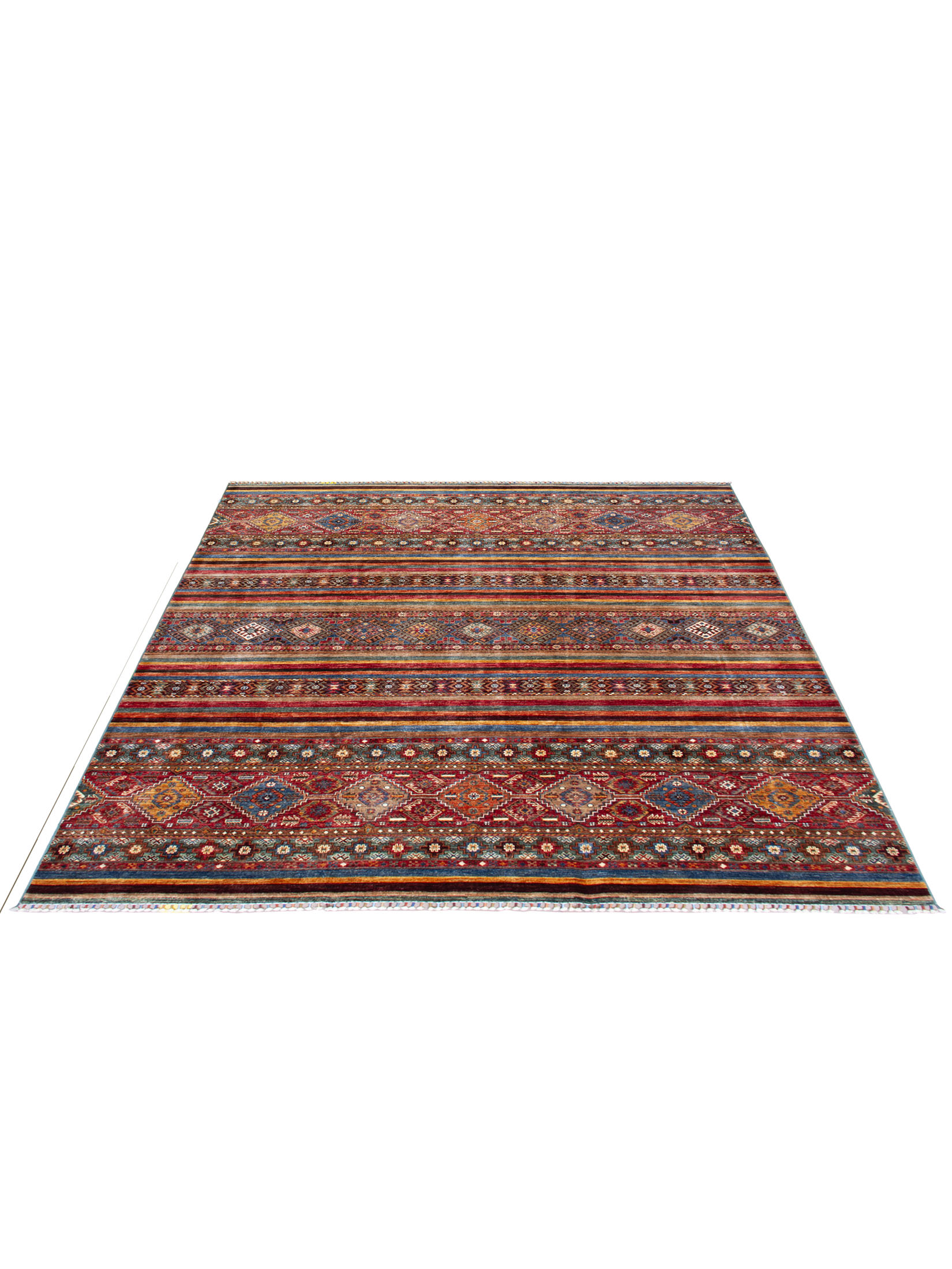Chobi Schal ca. 257 x 309 cm, Unikat / Einzelstück