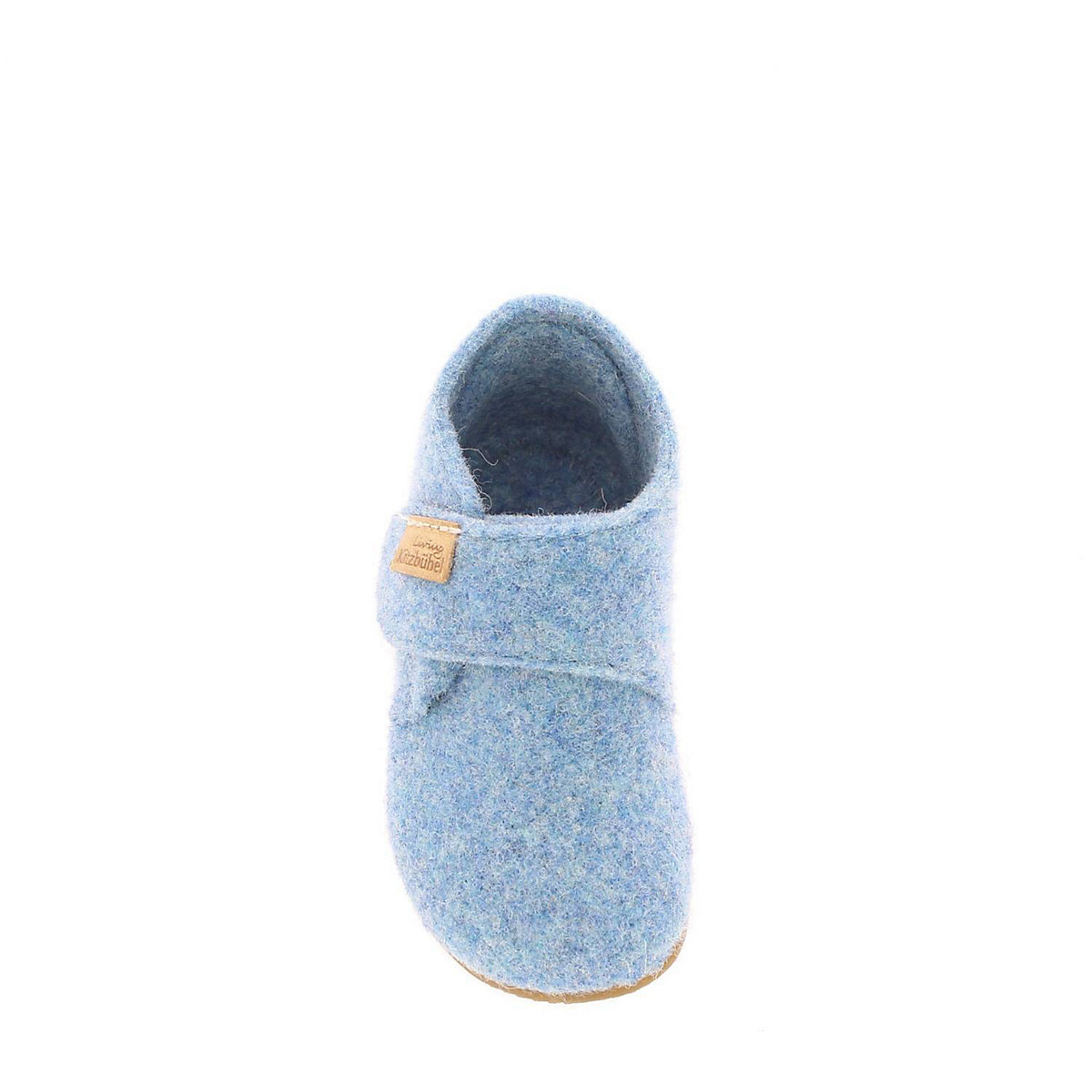 Babyklettschuh Filz unifarben Blue Mountain Ballerinas