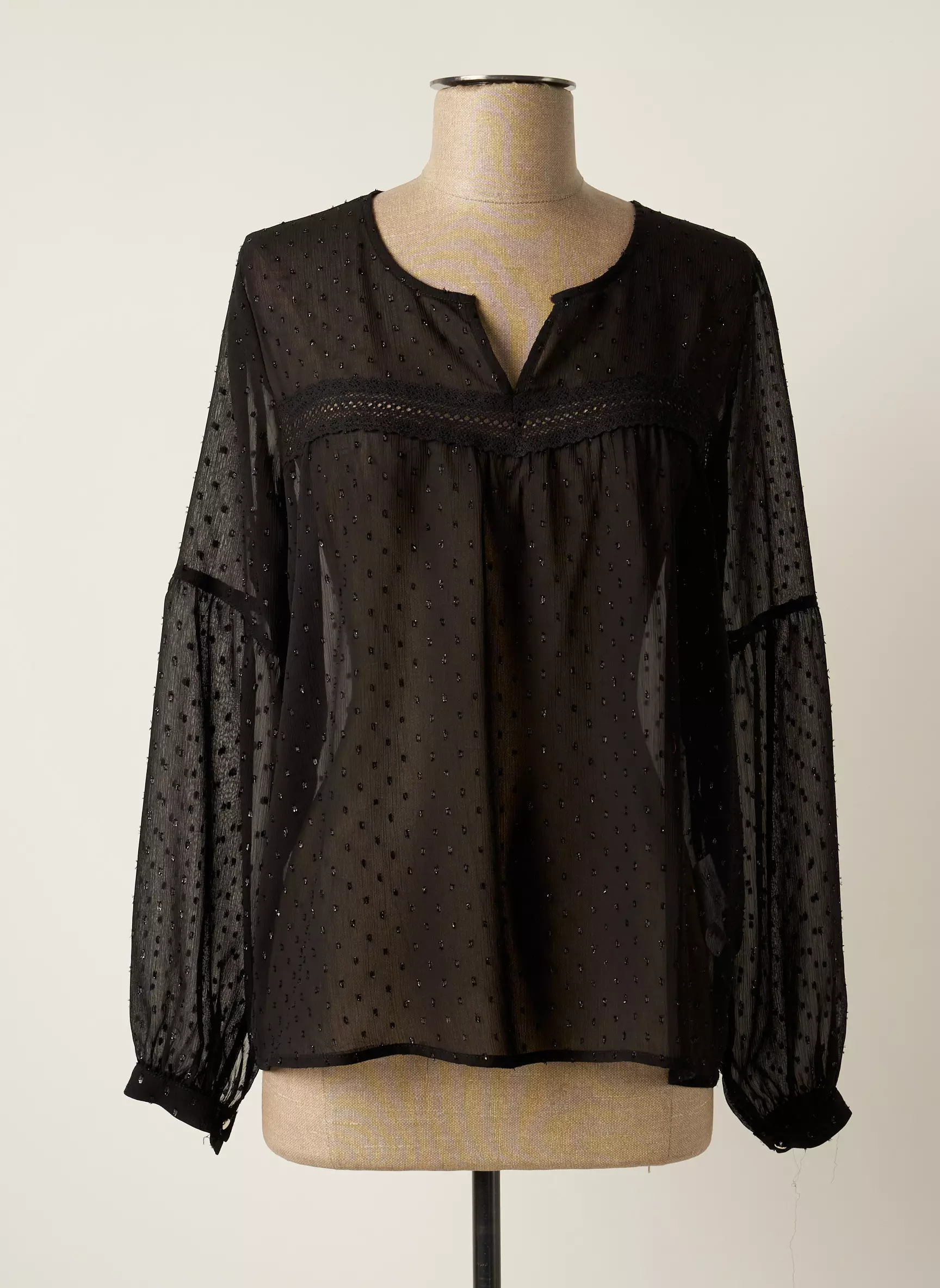Morgan Blouses Femme couleur noir