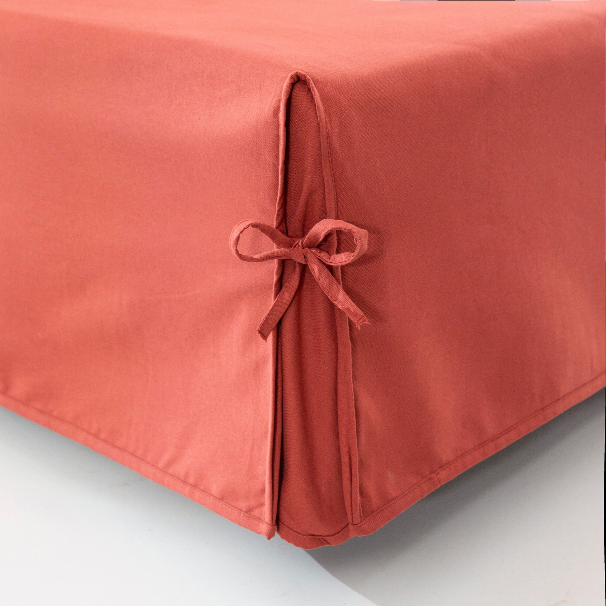 Housse clic-clac standard coton bachette uni